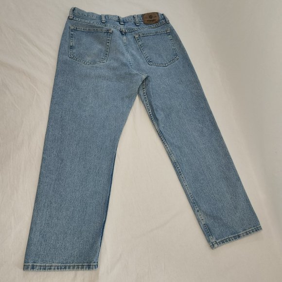 Vintage WRANGLER GORPCORE Festival Straight Leg Hi-Rise UNISEX Jeans Size 34X29 - Picture 8 of 16